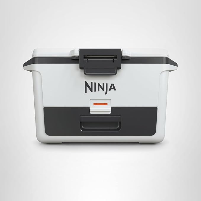 Ninja FB151WH FrostVault 50qt Hard Cooler with Dry Zone, Integrated Fridge-Temp Dry Storage Drawe... | Amazon (US)