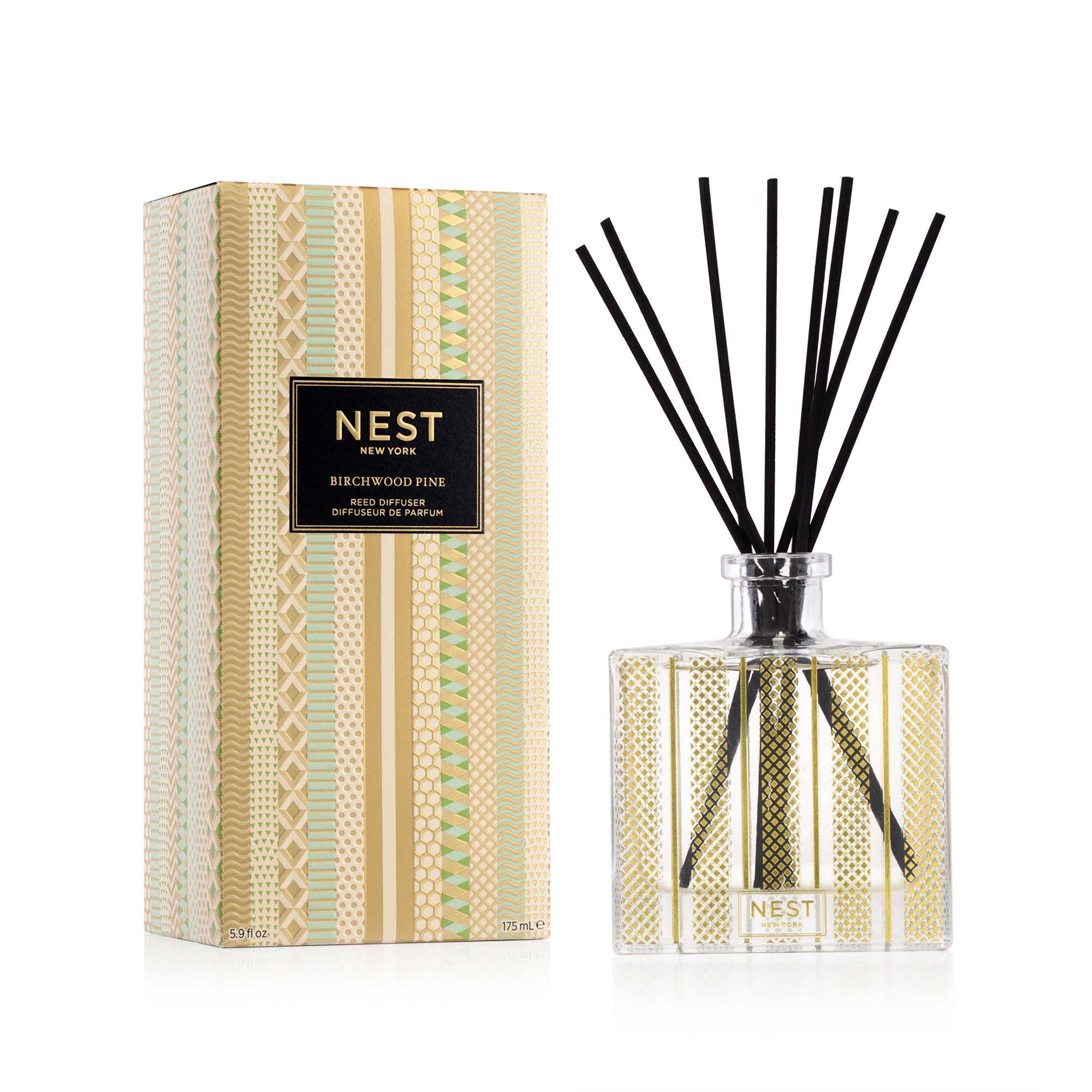 Birchwood Pine Reed Diffuser | NEST Fragrances