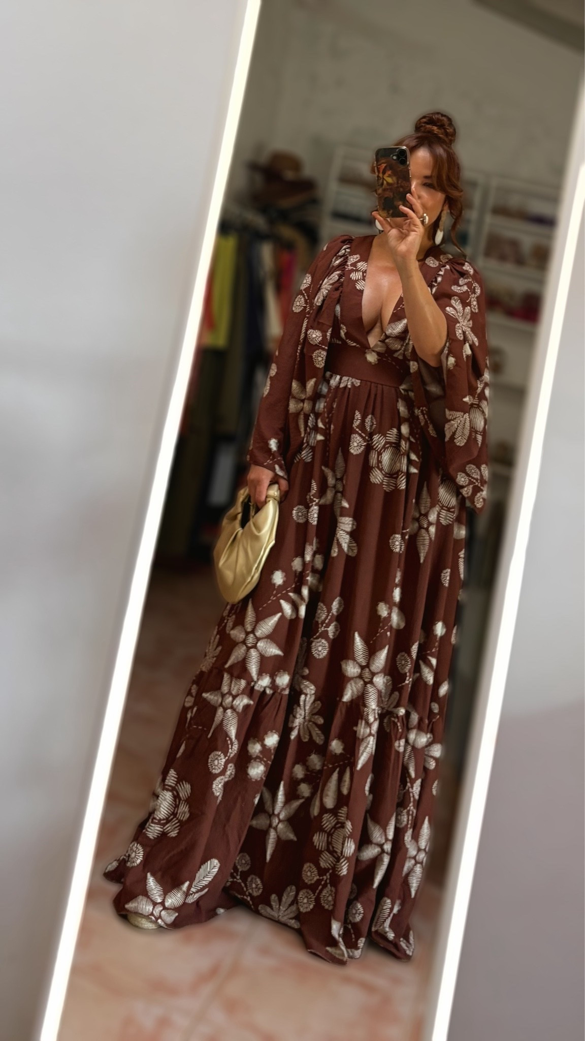Boho wedding look