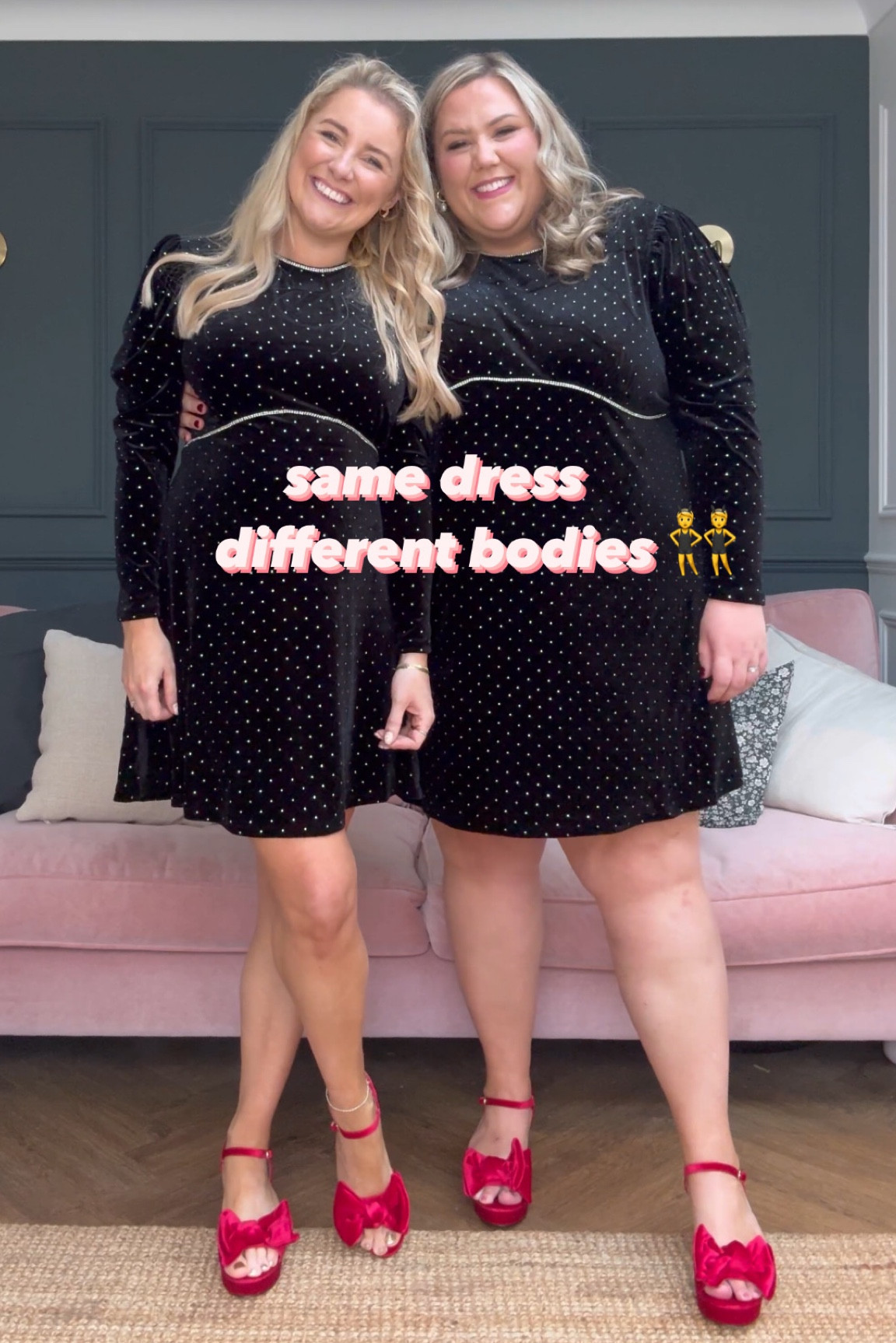 The perfect Christmas dresses that look and feel great on EVERY body 👯✨

#LTKHoliday #LTKCyberWeek #LTKmidsize