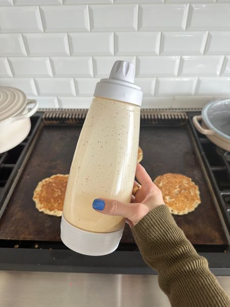 The only way to make pancakes. Mess free and easy clean up! 

#LTKfamily #LTKhome