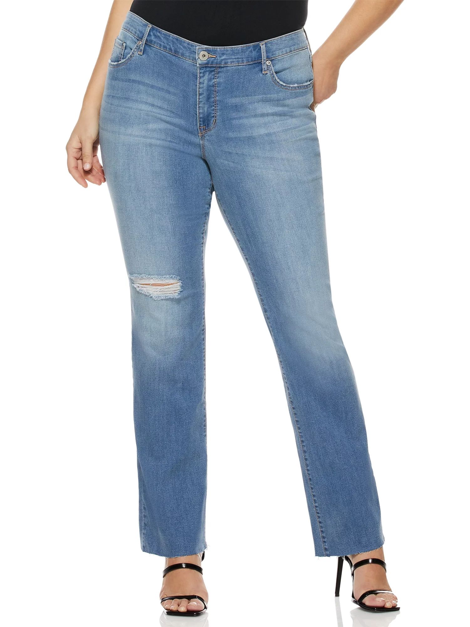 Sofia Jeans by Sofia Vergara Plus Size Marisol Bootcut Jeans | Walmart (US)