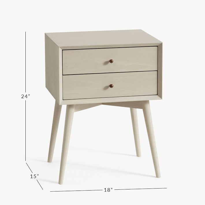 west elm x pbt Mid-Century Nightstand | Pottery Barn Teen
