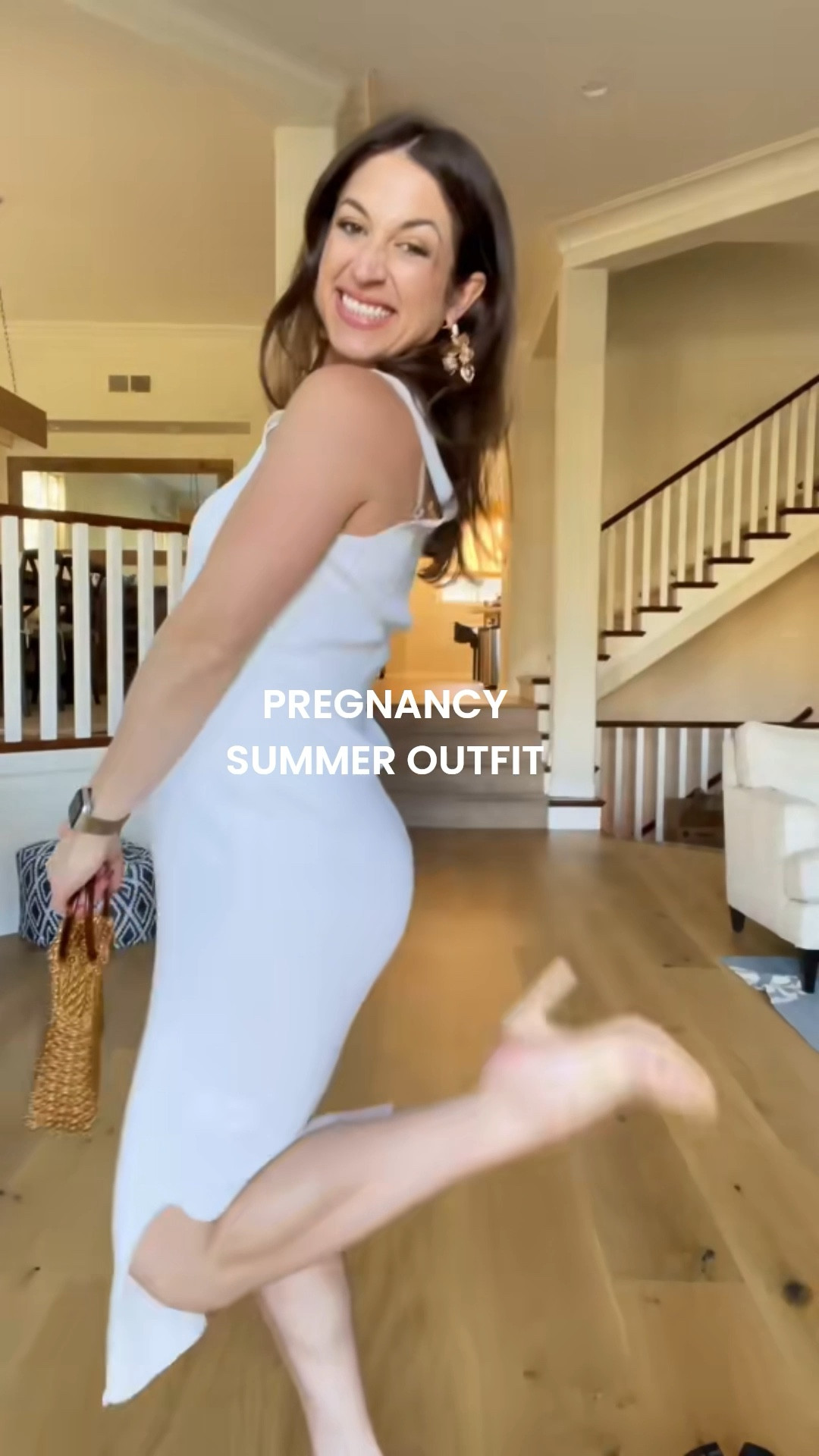 What I wore 25 weeks pregnant! Loved this Amazon dress for a fun pregnancy summer outfit. #pregnancyoutfit #pregnancystyle

#LTKFindsUnder50 #LTKStyleTip #LTKBump