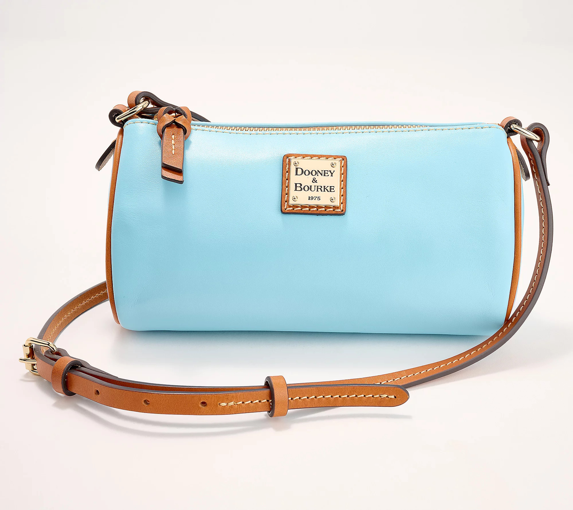As Is Dooney & Bourke Wexford Leather Buffy Crossbody | QVC