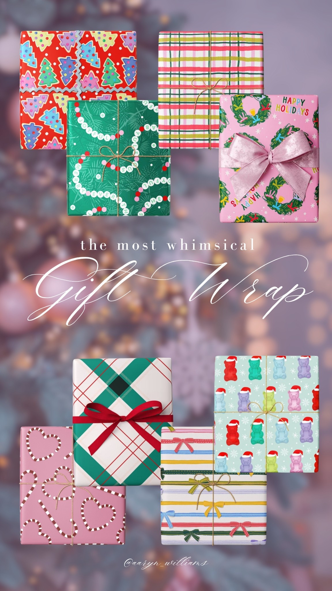 Don’t wait until the last minute to grab these adorable wrapping papers! 🎄💗 sale today 30% off!

#targetfinds #giftwrap #christmasgiftwrap #christmasgifts

#LTKGiftGuide #LTKHoliday #LTKSaleAlert