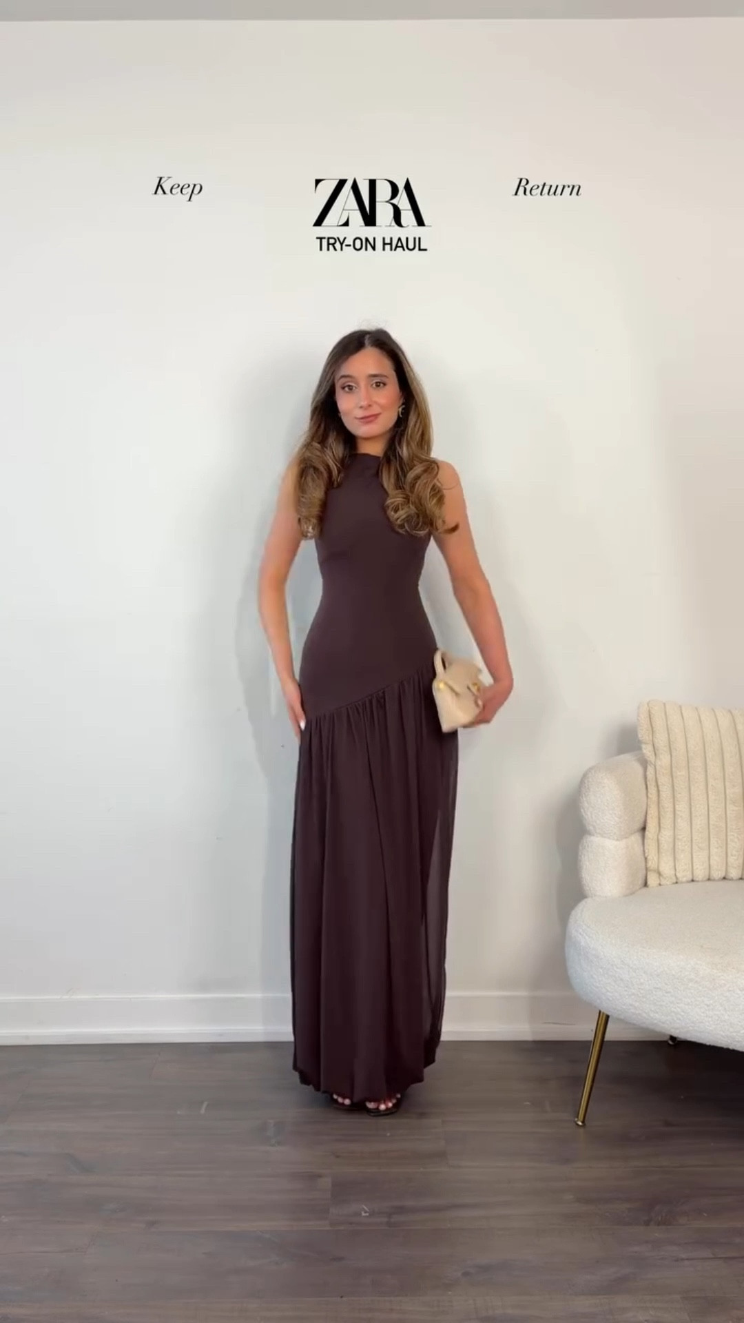 Zara Try-on Haul ❤️ Obsessed with chocolate brown for the season! And the balloon pants? OMG, so perfect for work and everyday wear. Which look is your favourite? 

brown dress, spring ootd, zara haul, try on haul, satin skirt, work outfit ideas, cute spring dresses, floral dress, white dress, spring outfit inspo  #tryonhaul #zarahaul #ootd #springdress #2026trends 

#LTKgrwm #LTKootd #LTKSpringSale