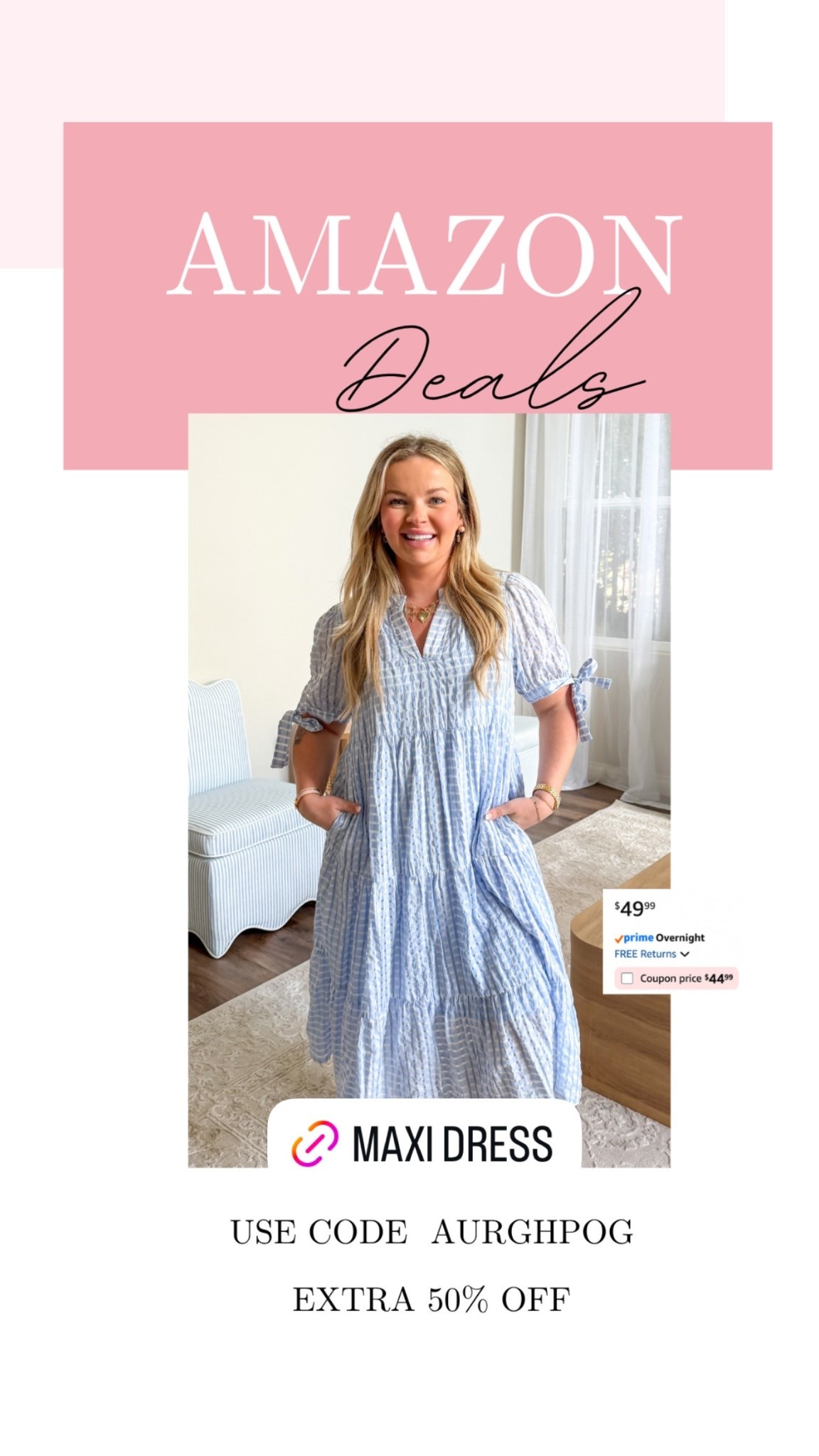 Cute gingham dress on deal!!

#LTKMidsize #LTKSaleAlert #LTKSeasonal