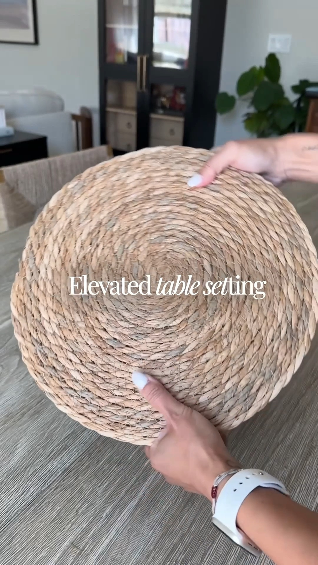 Woven placements to elevate your table setting!

#LTKHome