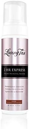 Amazon.com : Loving Tan 2 Hour Express Deluxe Bronzing Mousse 200ml - Dark : Beauty & Personal Ca... | Amazon (US)