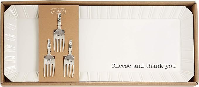 MUD PIE CHEESE TRAY WITH MARKERS SET | Amazon (US)