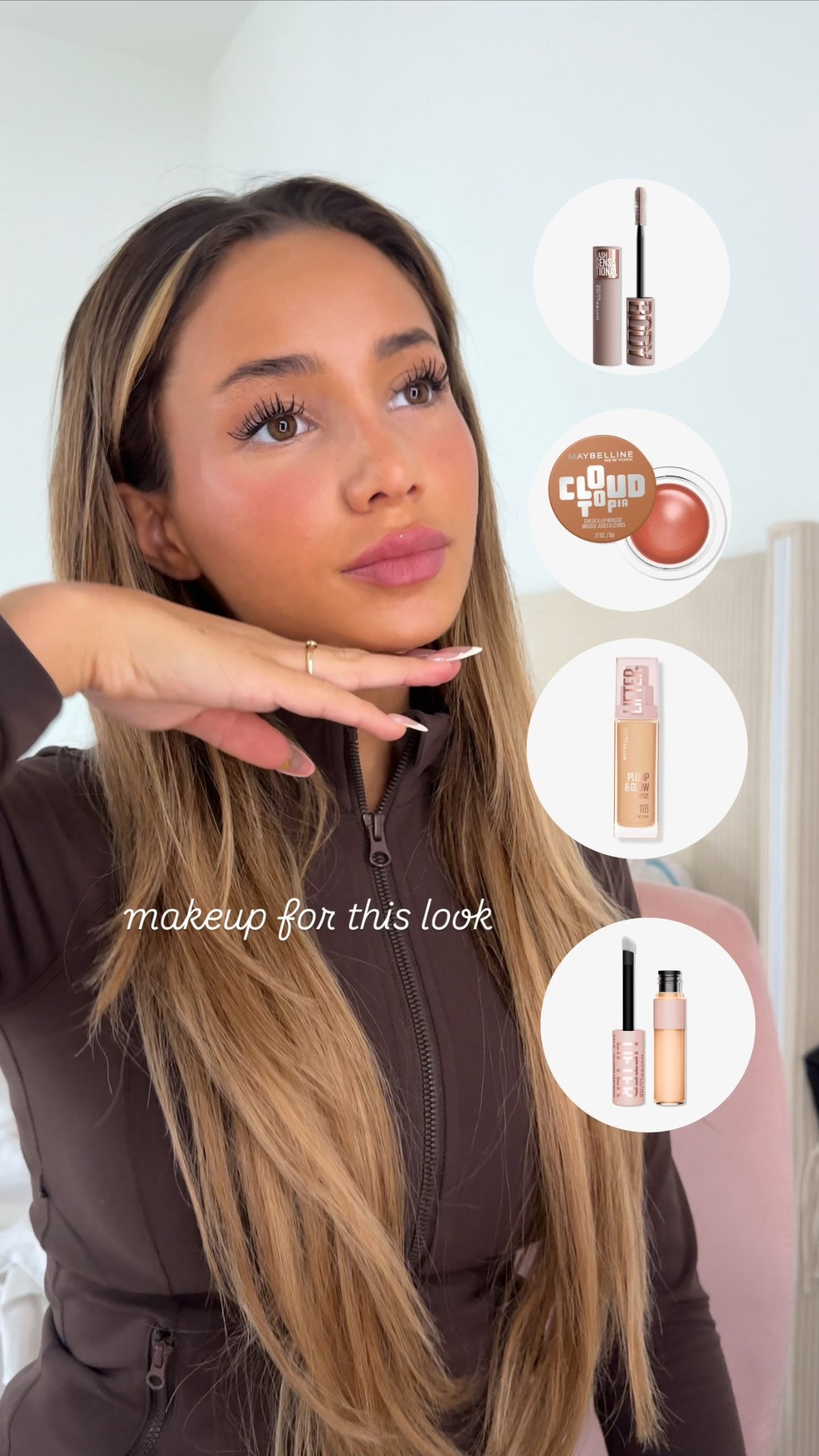 #ad #MaybellinePartner The perfect makeup routine for glowy and plump skin  @Maybelline @targetstyle @target #target #targetpartner 