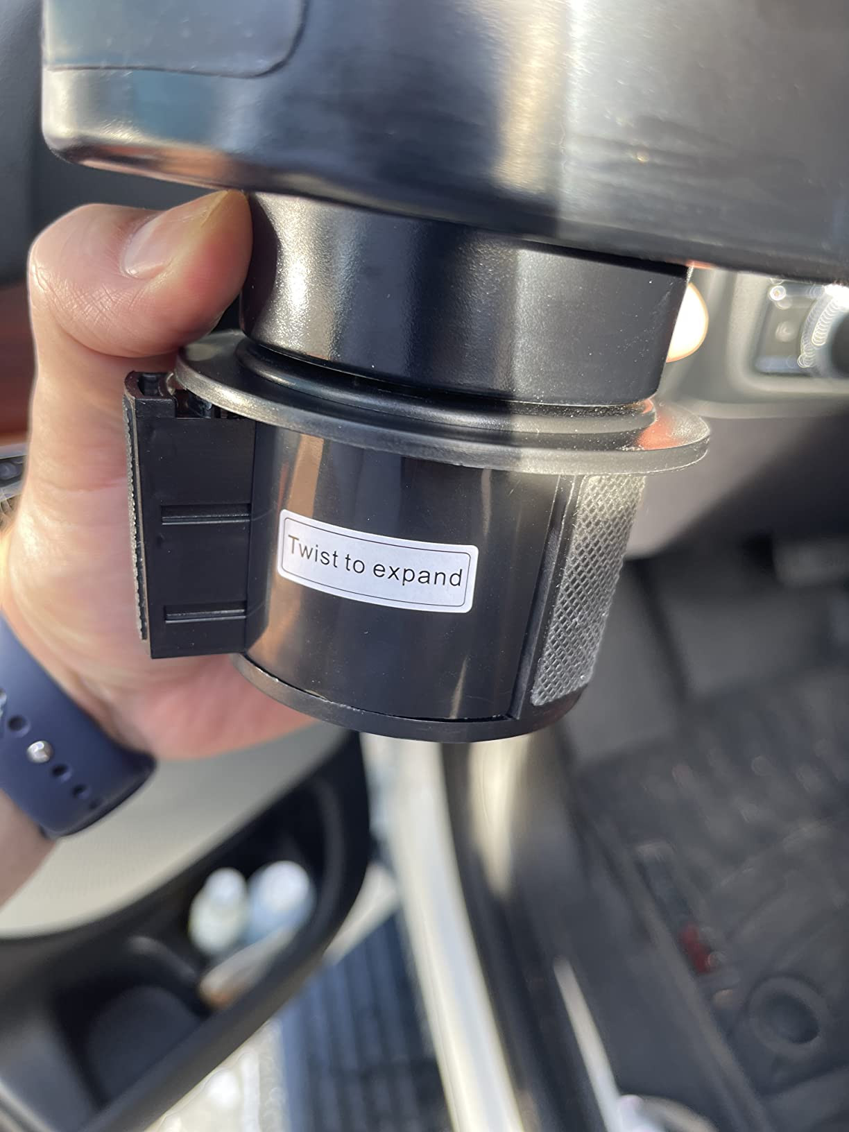 Integral Ultimate Expander Car Cup Holder - Adjustable Base - Expander & Organizer for Vehicles -... | Amazon (US)