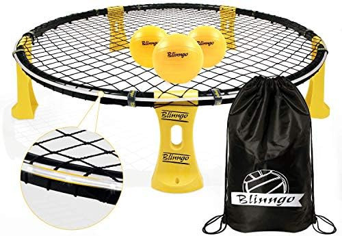 Blinngoball Outdoor Games Set Includes Shelf Body, Playing Net, 3 Balls, Drawstring Bag, Strip Li... | Amazon (US)