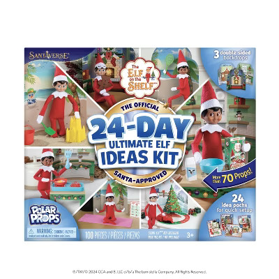Elf on the Shelf Polar Props 24 Day Elf Ideas Ultimate Elf Kit 70+ Mix and Match Accessories | Target
