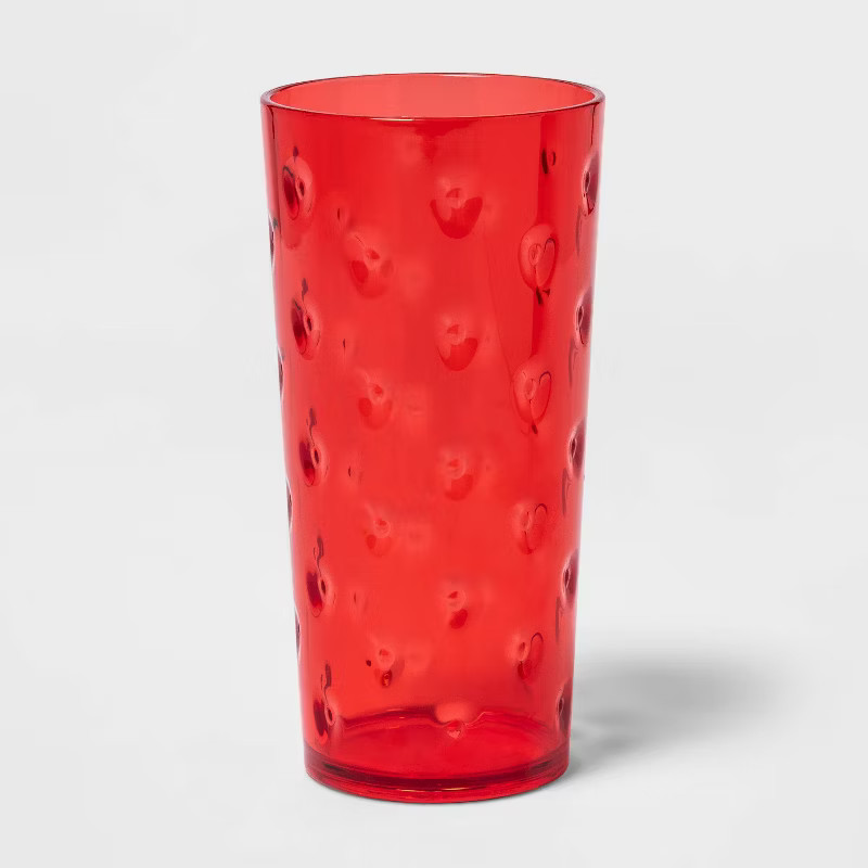 21oz Plastic Strawberry Textured Tumbler - Sun Squad™ | Target