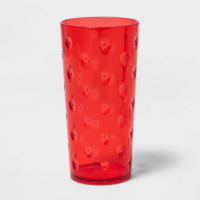 21oz Plastic Strawberry Textured Tumbler - Sun Squad&#8482; | Target