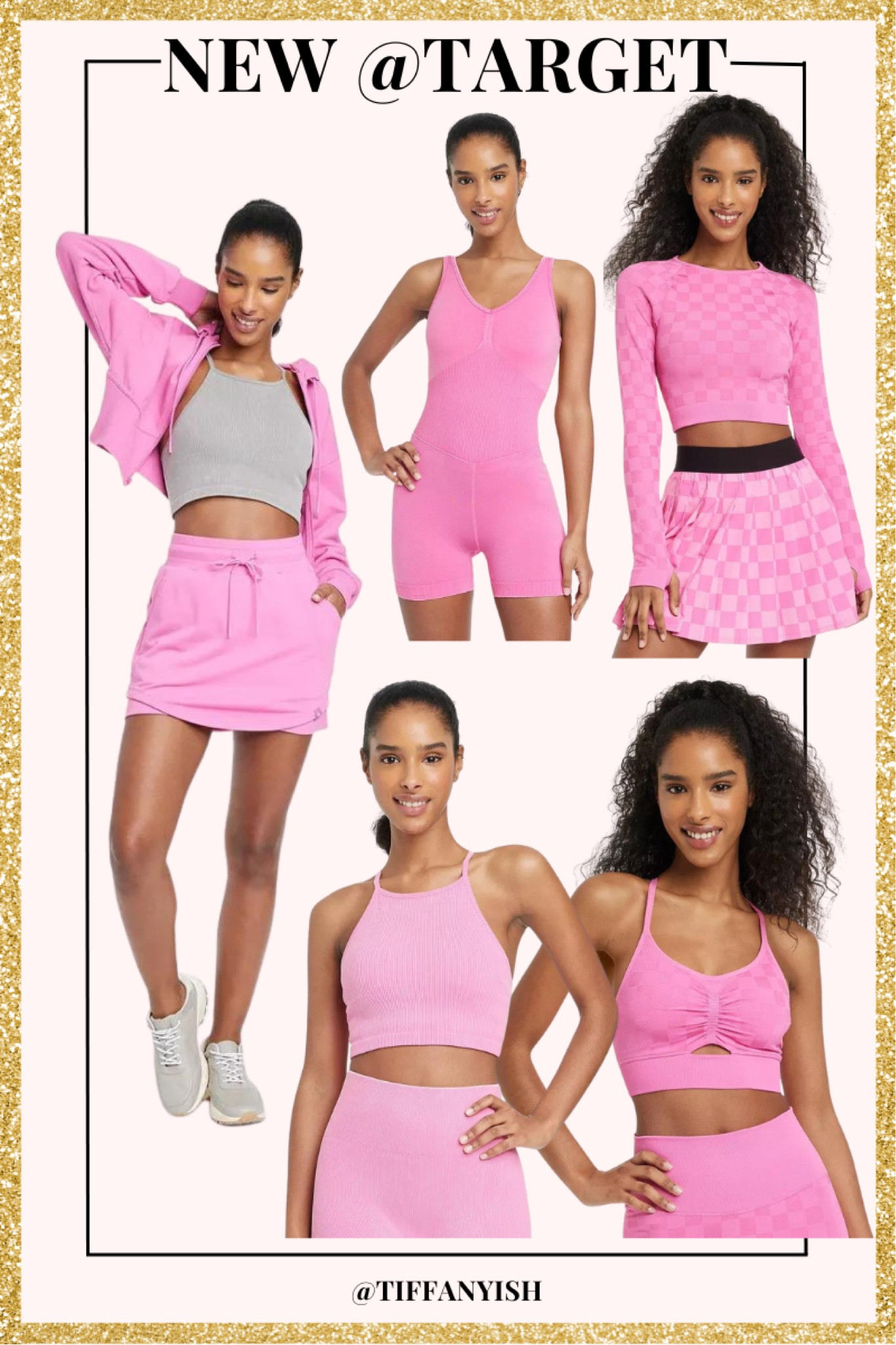 New target activewear 
Sports bra
Leggings
Workout wear
Matching sets


#LTKstyletip #LTKfit #LTKunder50