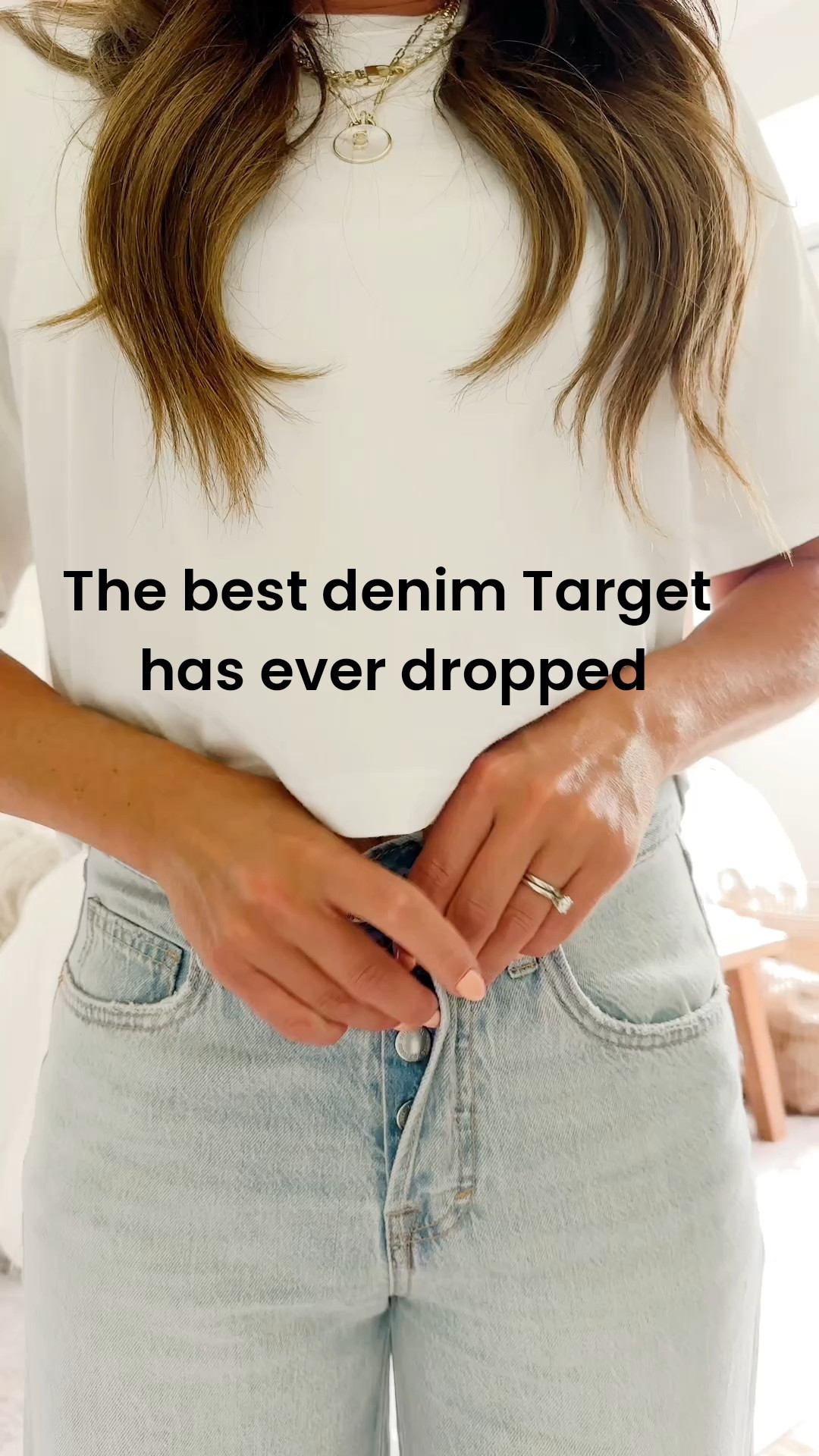 BEST. DENIM. EVER! By far the best pair I’ve ever purchase from Target! Perfect fit, so soft and wide leg done right! 

#LTKStyleTip #LTKFindsUnder50 #LTKSaleAlert