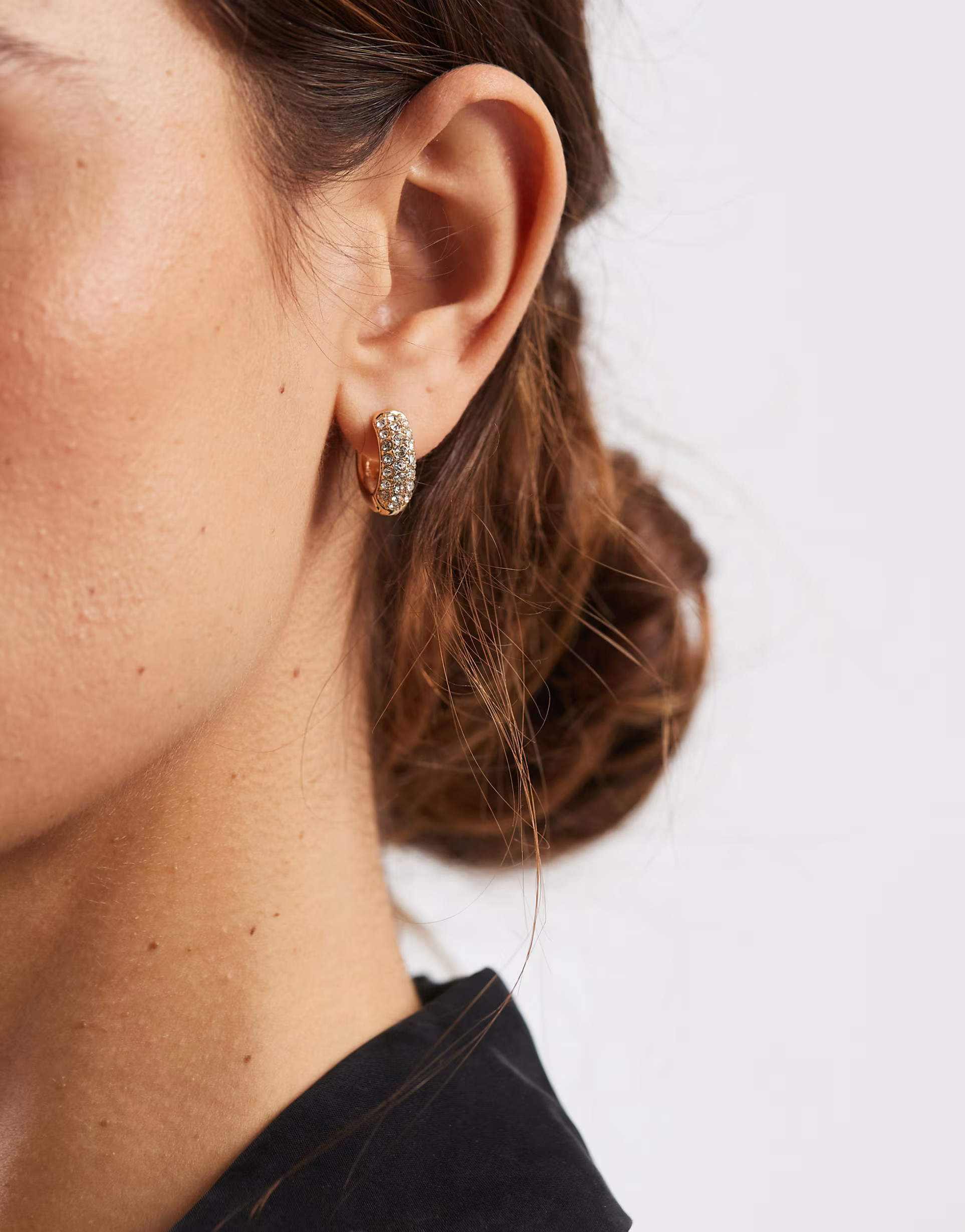 Accessorize - Créoles à détails scintillants - Doré | ASOS (Global)