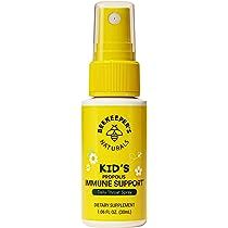 Kids Propolis Throat Spray - Natural Immune Support & Sore Throat Relief - by BEEKEEPER'S NATURAL... | Amazon (US)