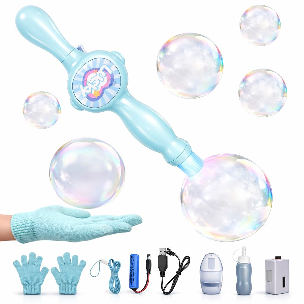 Elastic Bubble Fog Wand,Fog Bubble Machine,Bubble Machine,Fun Science Experiments, Kids Toys, Par... | Amazon (US)