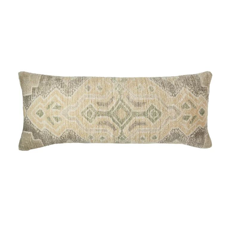 Better Homes & Gardens Sage Persian Rug Pillow 14" x 36" by Dave & Jenny Marrs | Walmart (US)