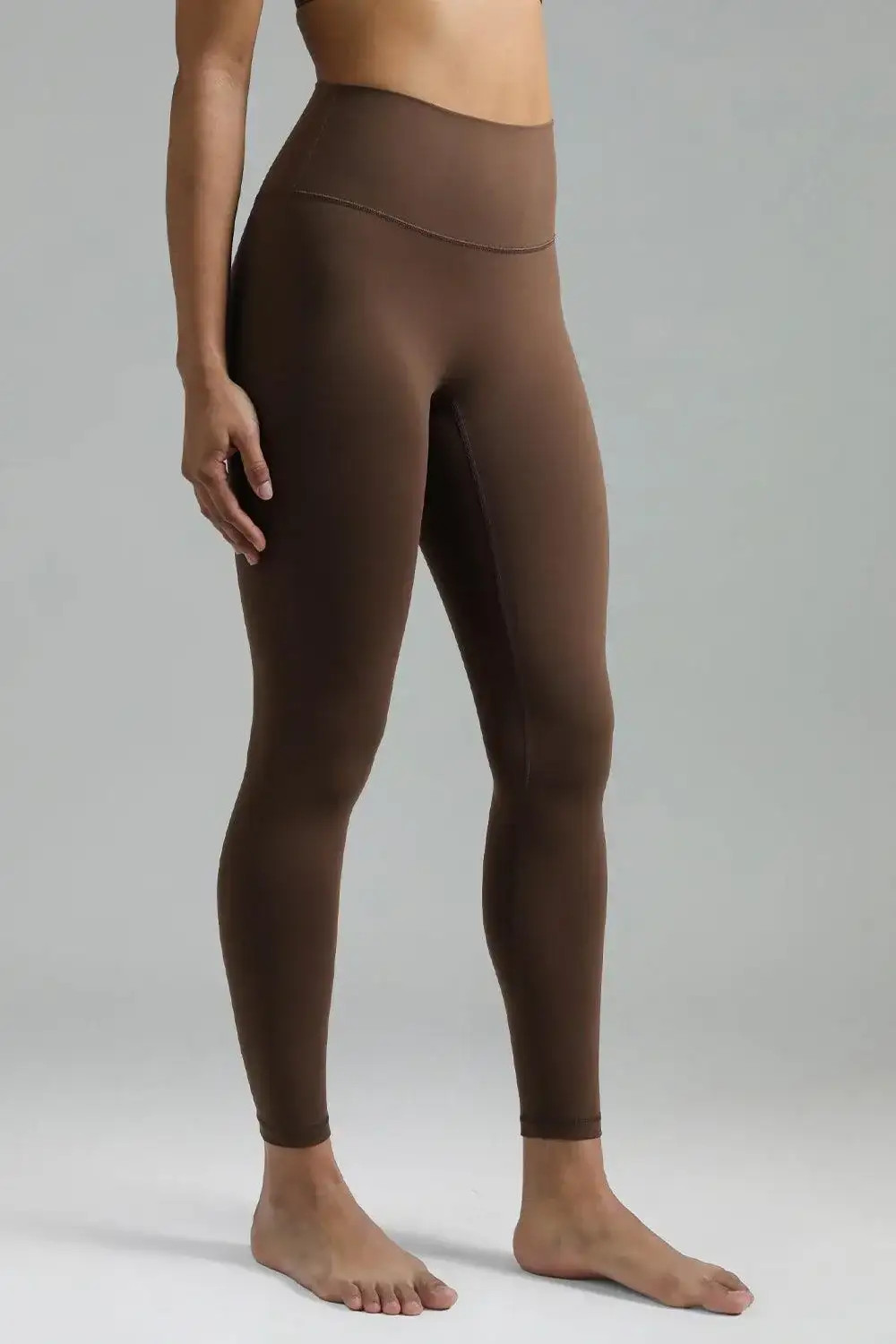 Dreamlux High Waisted No Front Seam 25" 7/8 Workout Legging | Colorfulkoala
