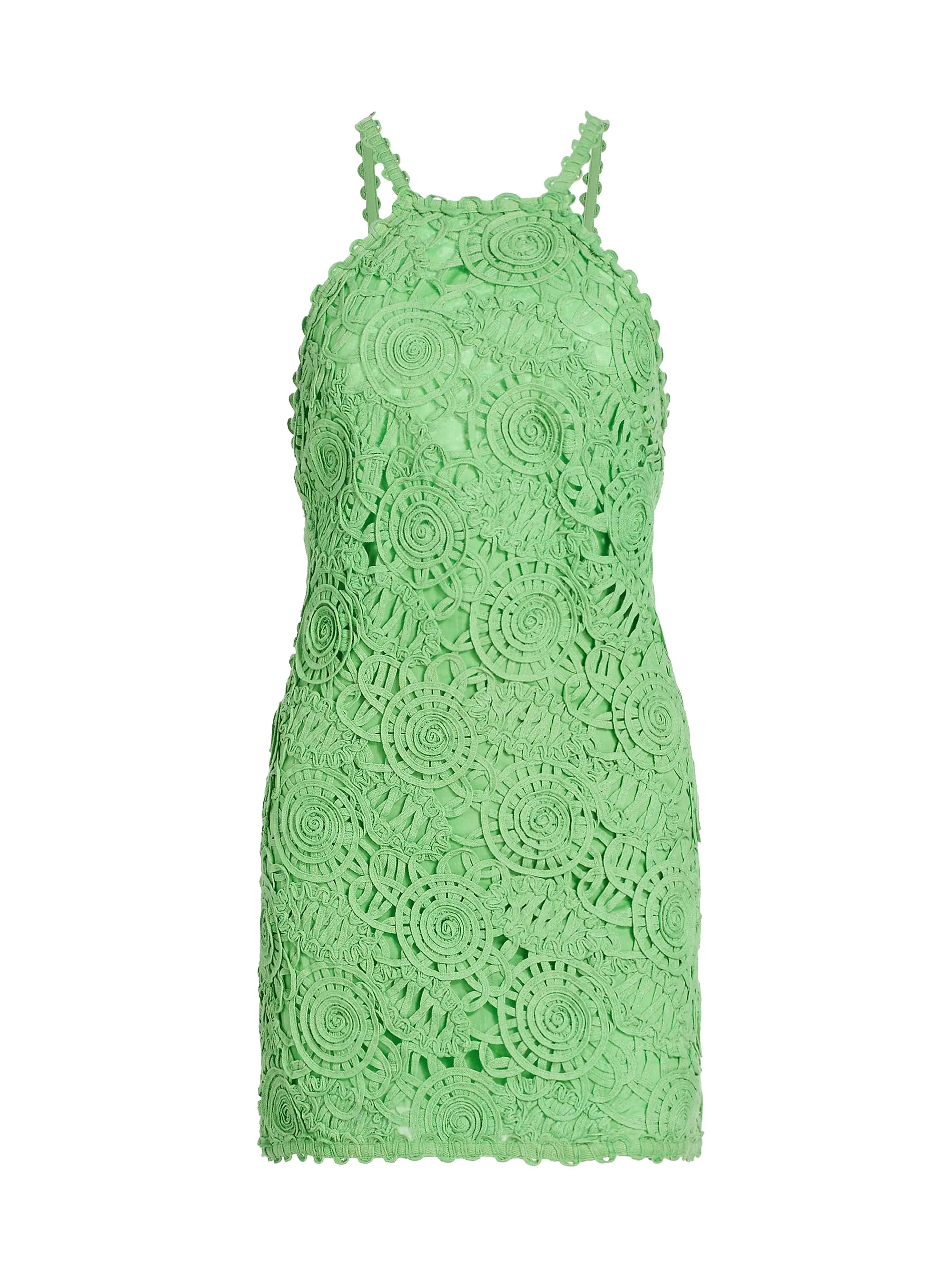 Calisa Cotton Textured Minidress | Saks Fifth Avenue