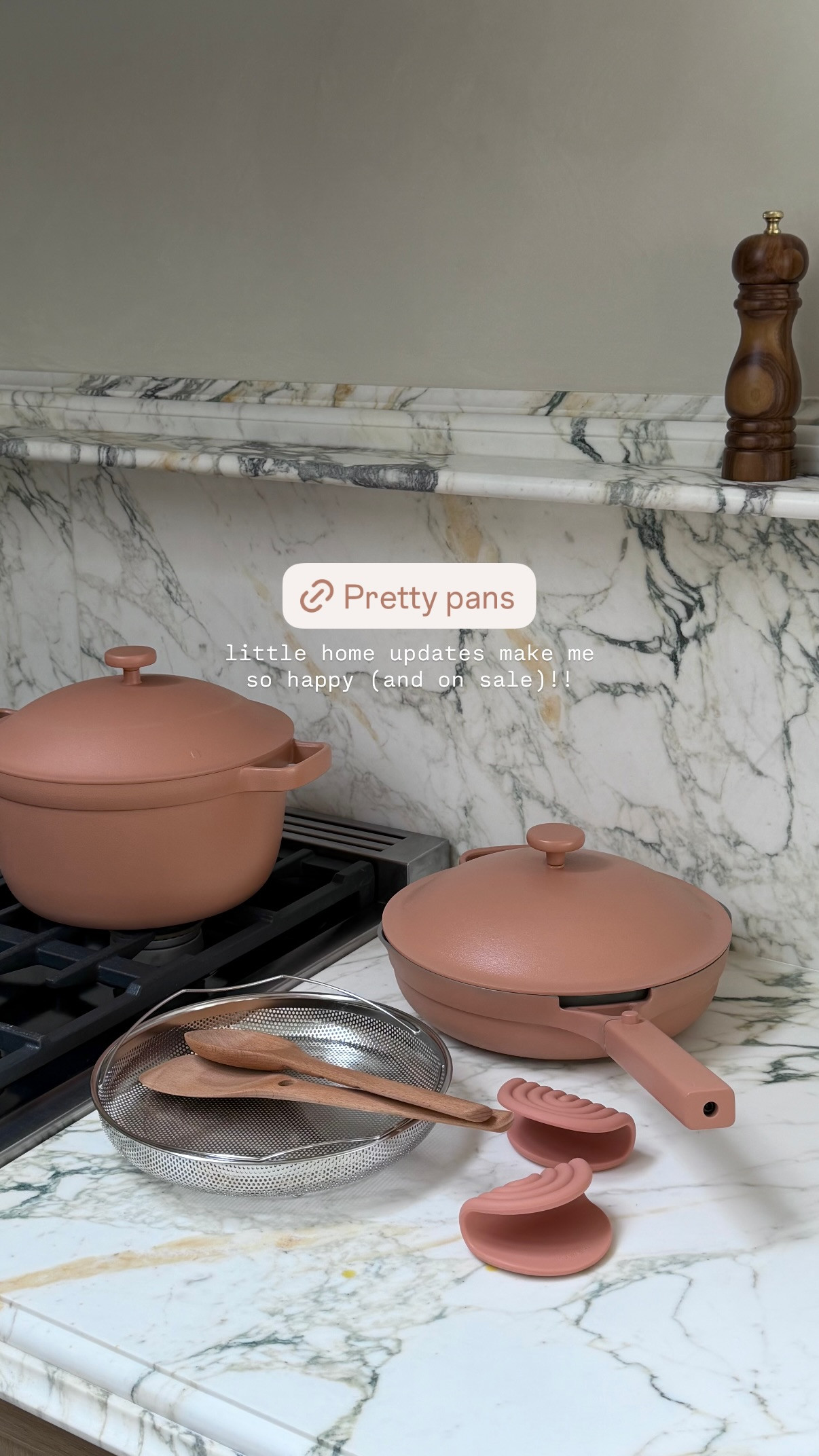 these are the prettiest pans! 

 #LTKHome