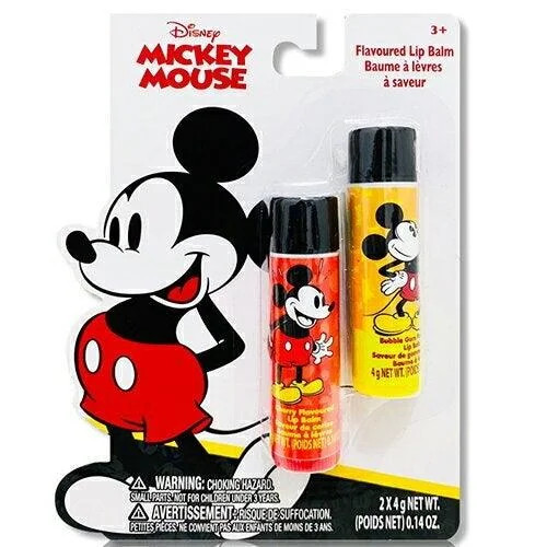 Disney 2 Piece Flavored Lip Balm Stocking Stuffer Party Favor Gift Sets | Walmart (US)