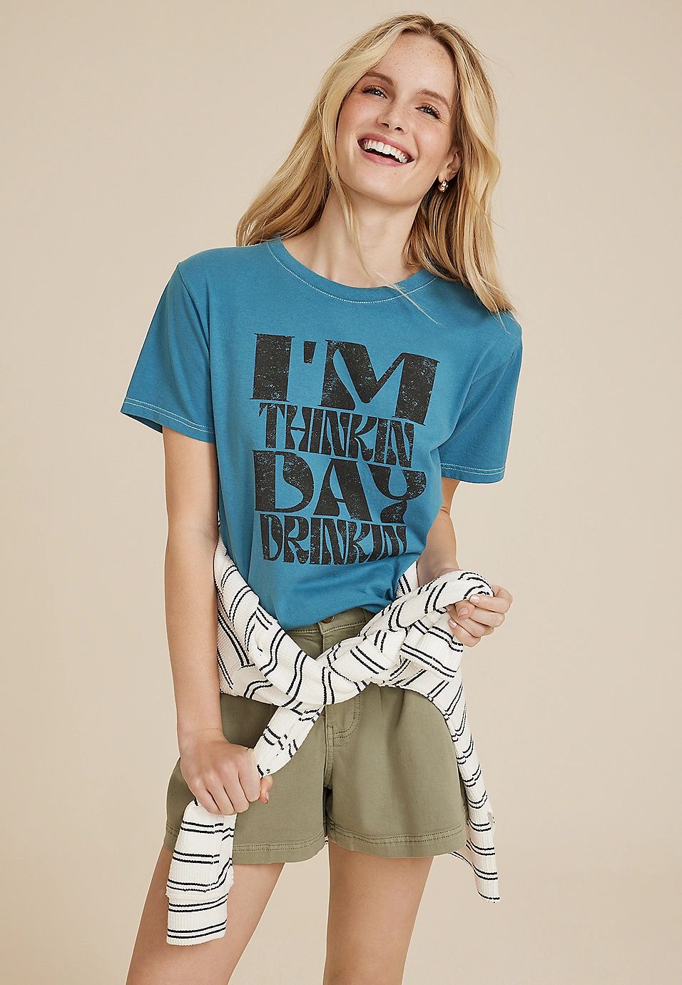 Day Drinkin Graphic Tee | Maurices