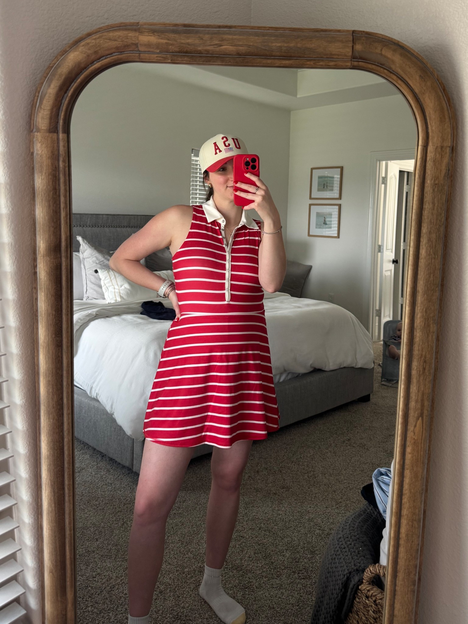 Nursing friendly dress! Wearing a medium! ❤️