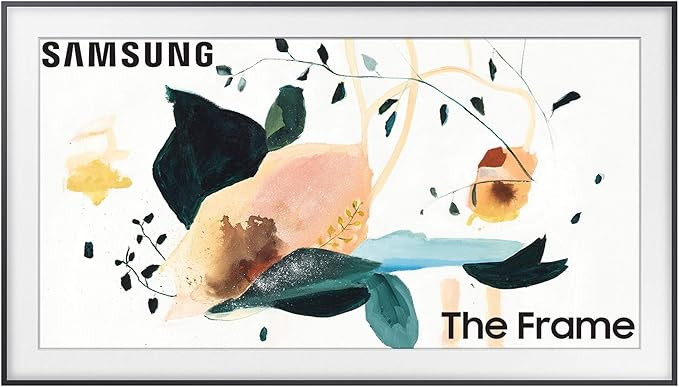 SAMSUNG 55-inch Class FRAME QLED LS03 Series - 4K UHD Dual LED Quantum HDR Smart TV with Alexa Bu... | Amazon (US)