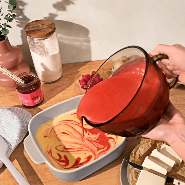 Beautiful 2.5 Qt Glass Mixing Bowl with Handle by Drew Barrymore | Walmart (US)