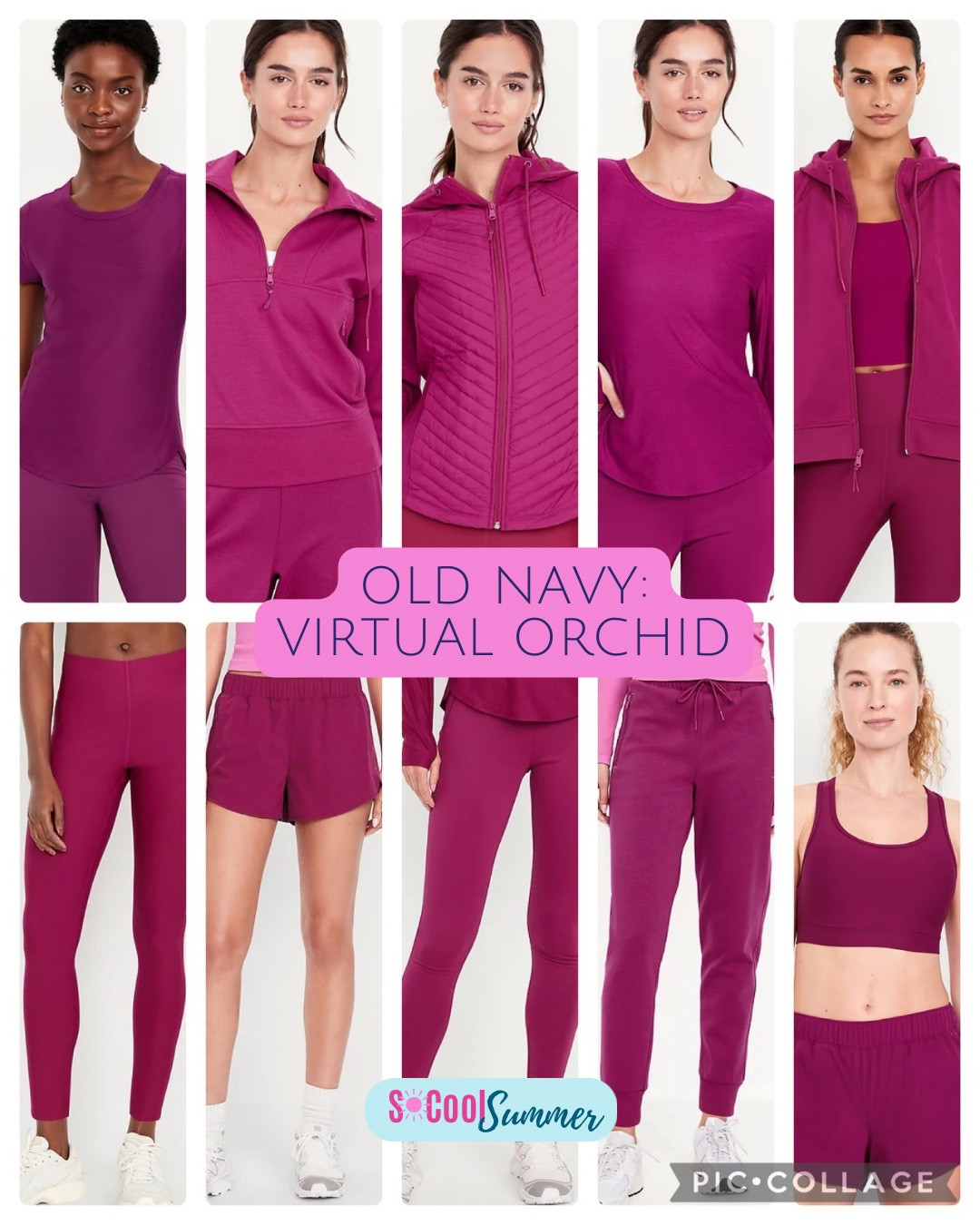“Virtual Orchid” at Old Navy.  A new favorite!

#hocsummer #coolsummer #lightsummer #truesummer #softsummer #pastelsummer #darksummer #brownsummer #sweetpeasummer #summerpalette #summerfinds

#LTKSaleAlert #LTKActive #LTKFitness