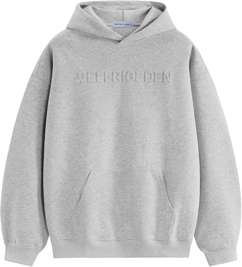 Aelfric Eden Hoodies Basic Solid Hooded Pullover Sweatshirts Oversized Casual Soft Hoodie 2024 Tr... | Amazon (US)