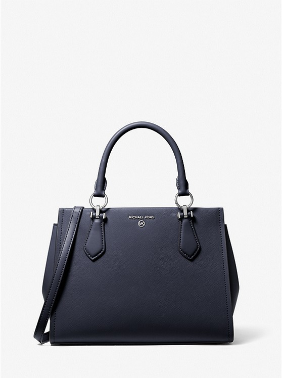 Marilyn Medium Saffiano Leather Satchel | Michael Kors US
