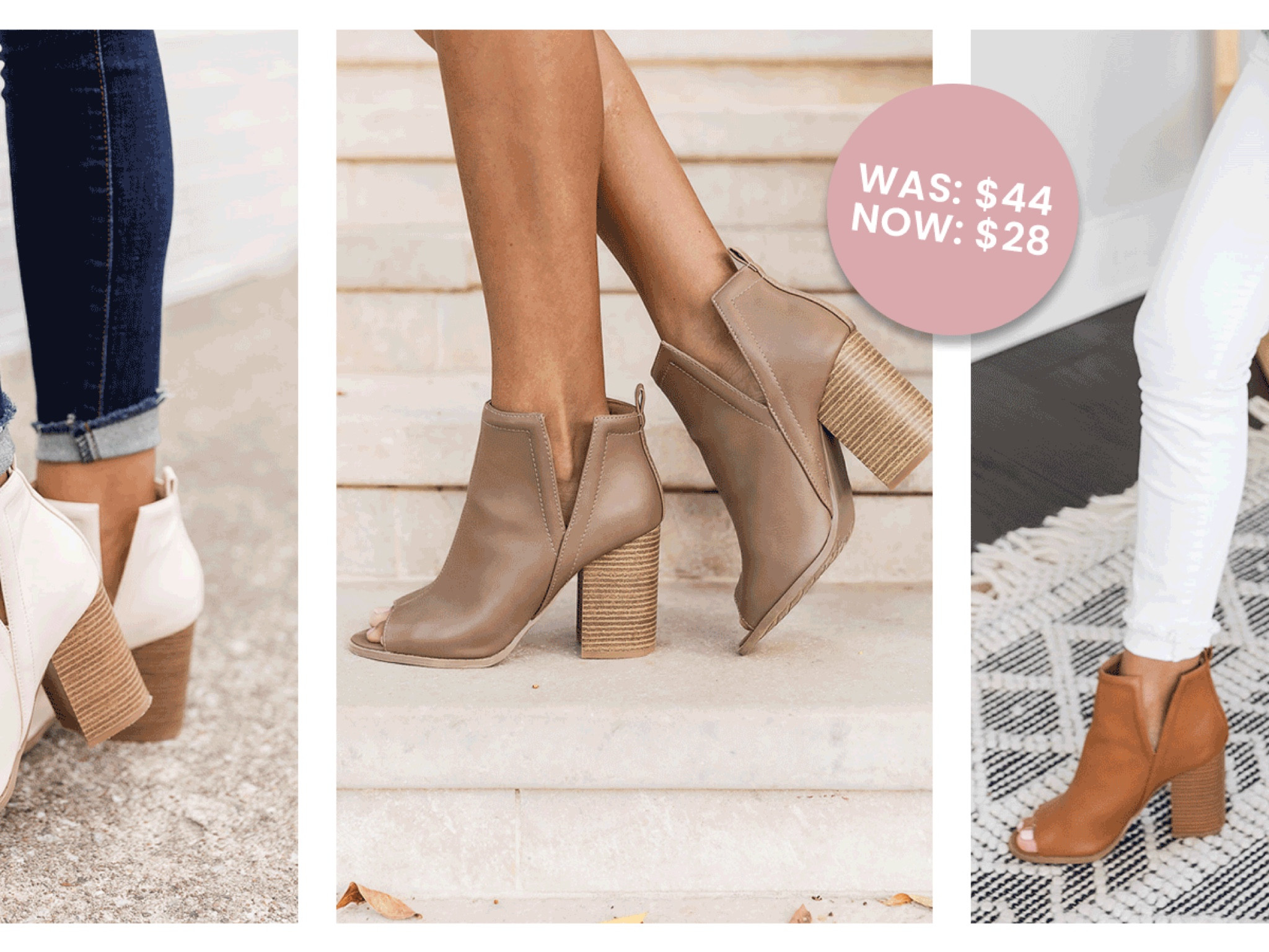 How cute are these booties?!? Comes in a few different colors and are a must have for fall! On sale as part of todays Labor Day doorbuster sale! Under $30- you can’t beat that!!

#LTKshoecrush #LTKSeasonal #LTKsalealert