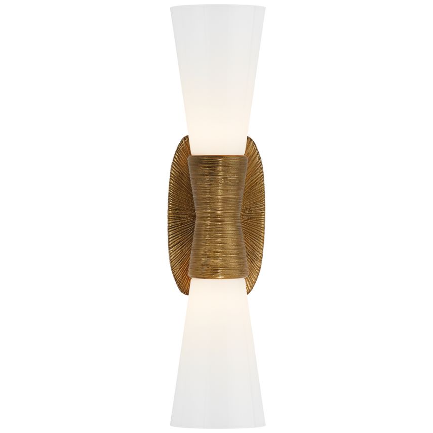 Utopia Small Double Bath Sconce | Visual Comfort