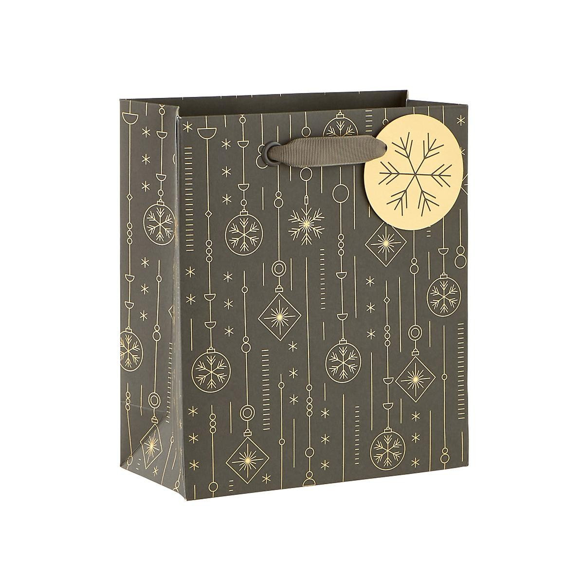 Gold Ornaments Gift Bag | The Container Store