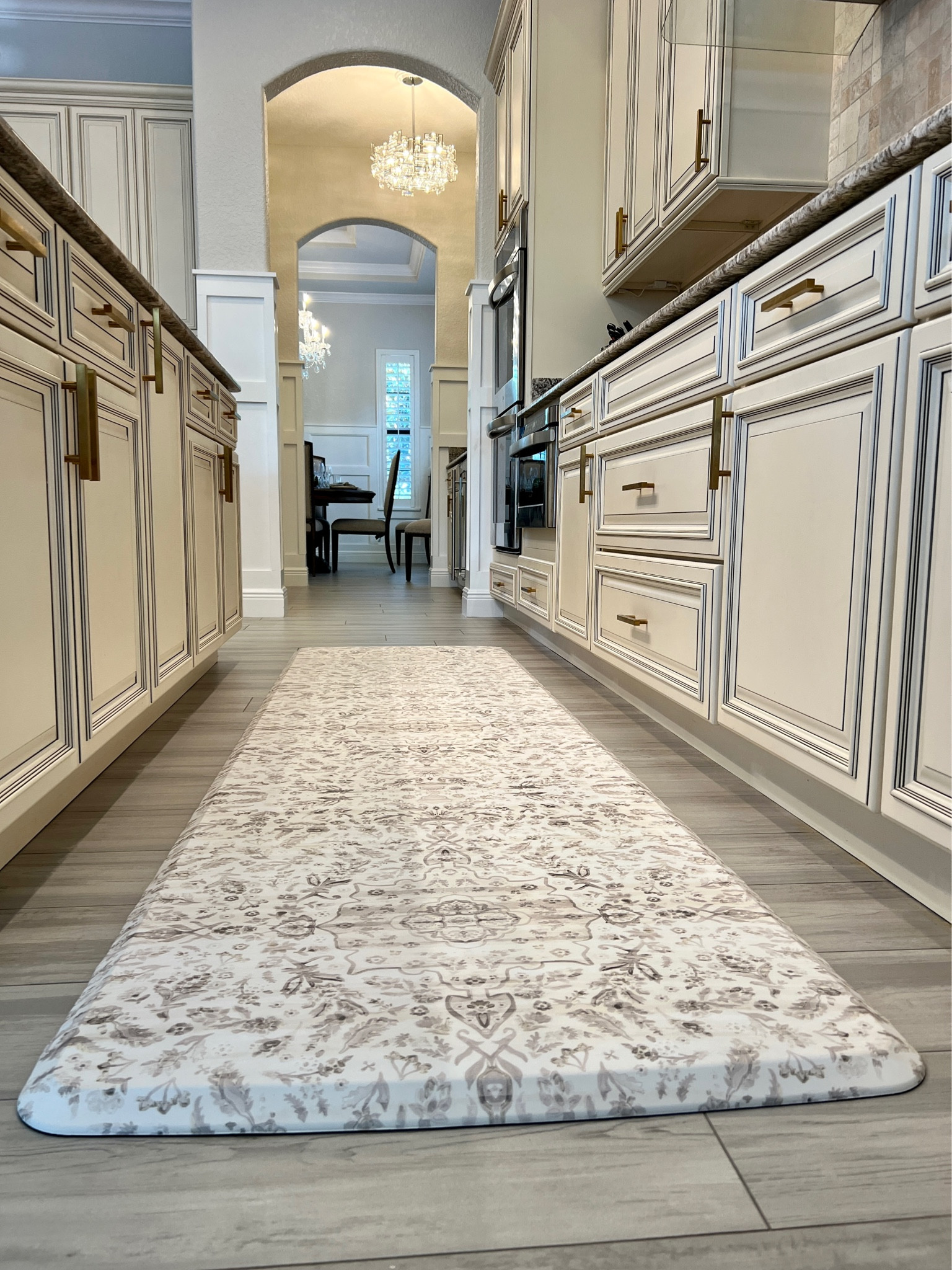 Beautiful premium kitchen runner mat - design is superb with comfort to your feet. This is the largest one.

#LTKhome