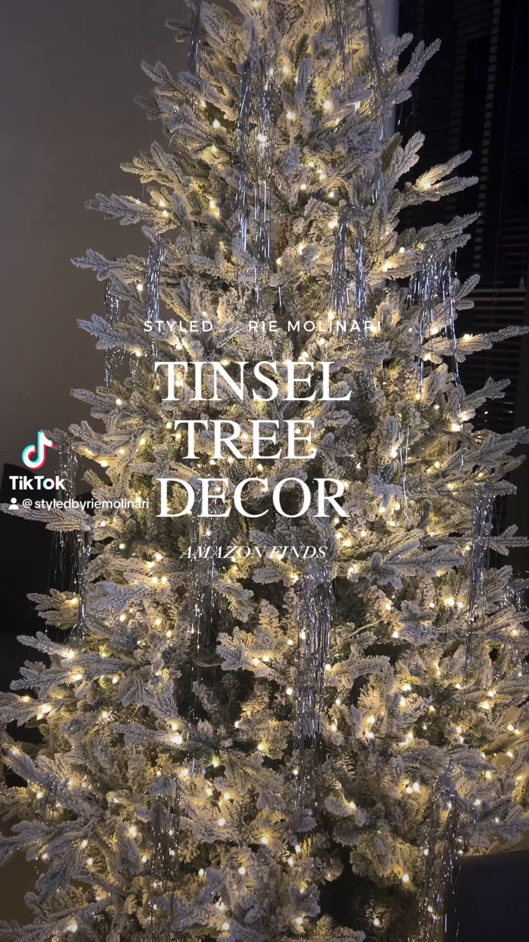 TINSEL Christmas Tree Decor! 

I am obsessed with the fact tinsel is coming back this year for christmas. My master bedroom tree needed something, and this was IT! #founditonamazon #holidayfinds2023 #holiday2023

#LTKSeasonal #LTKhome #LTKHoliday