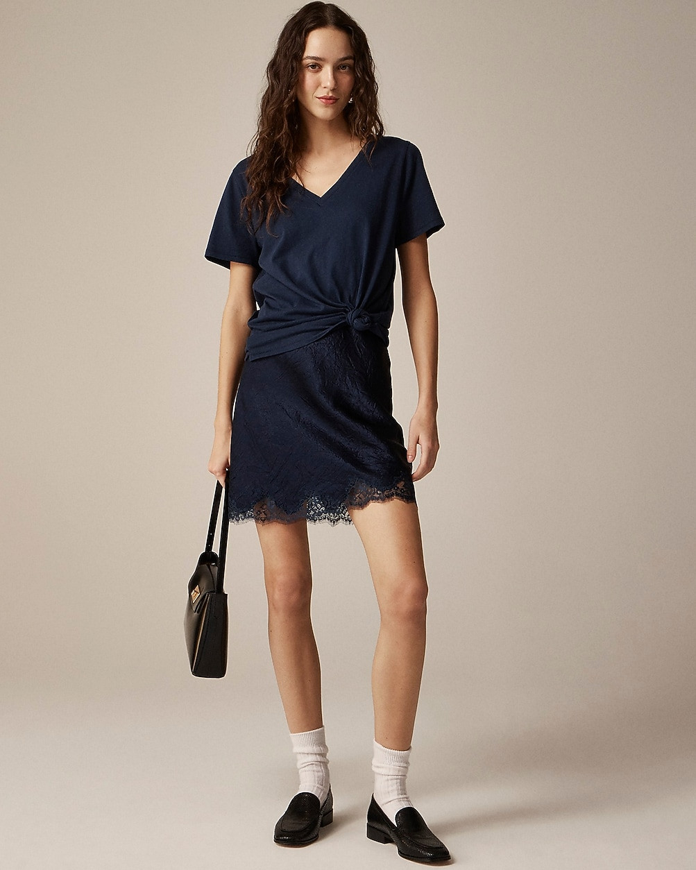 Vintage jersey classic-fit V-neck T-shirt | J. Crew US