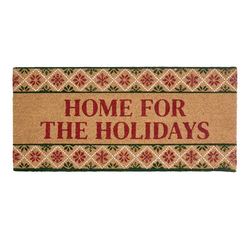 Nordic Home Natural Coir Mat, 22x47 | At Home