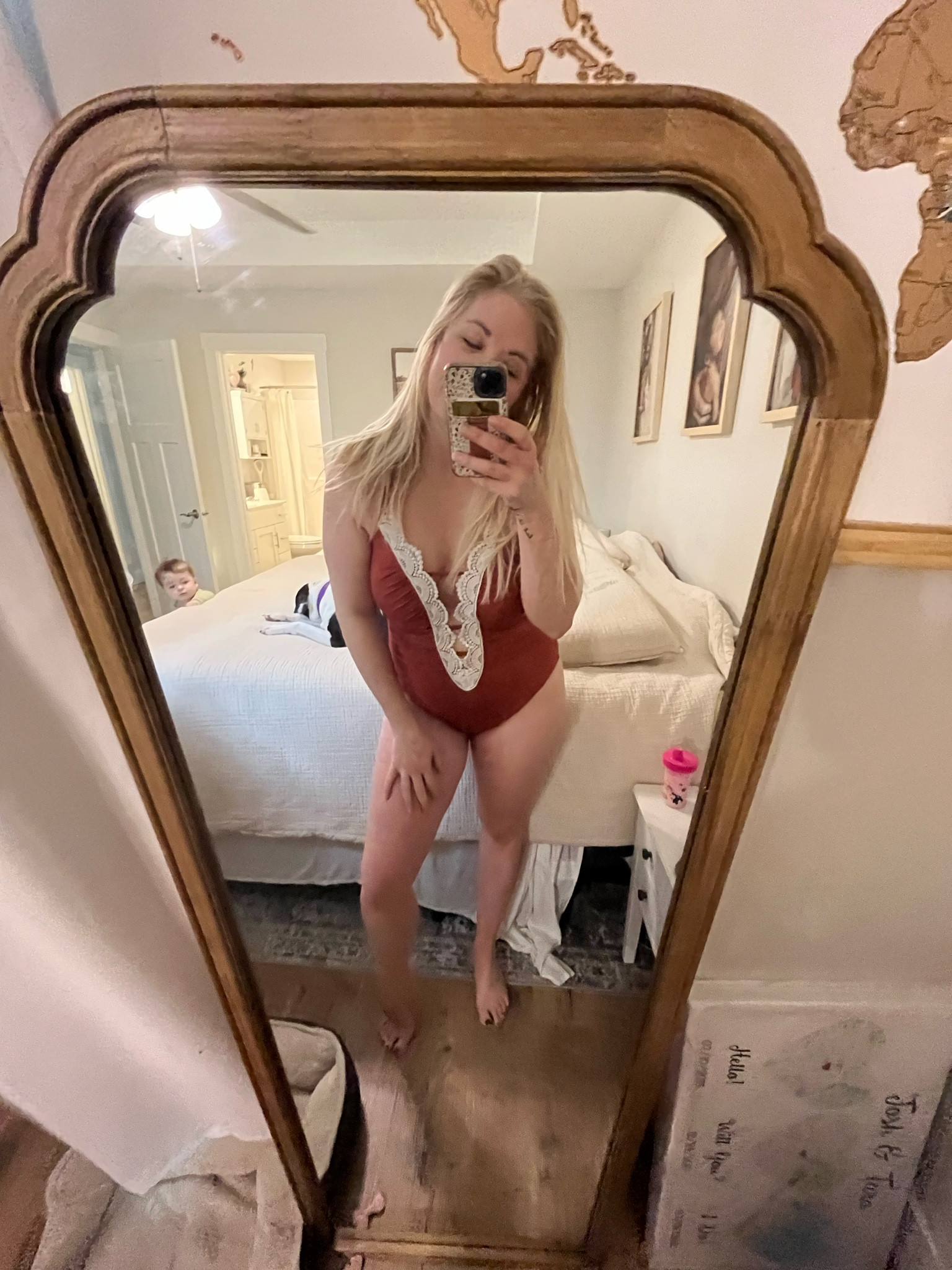 Cute and comfy mom swimsuit 

#LTKmidsize #LTKtravel

#LTKSeasonal