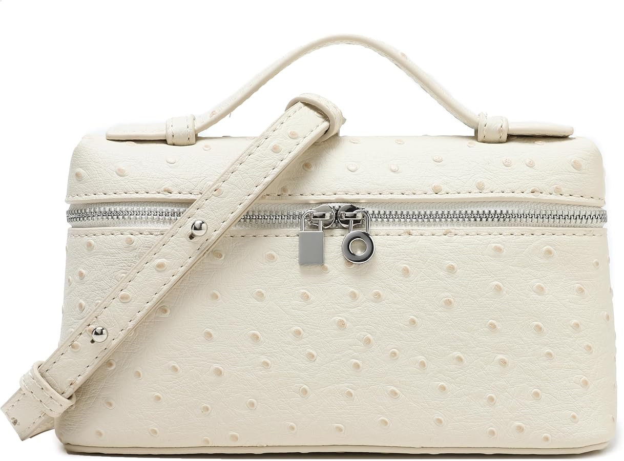 Rejolly Crossbody Bag for Women L19 Pouch Top-Handle Leather Bag Designer Shoulder Handbag Quiet Luxury Trendy Purse | Amazon (US)