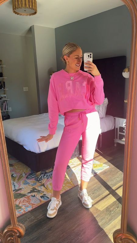 The cutest pink matching loungewear set that is super high quality!

#LTKActive #LTKstyletip