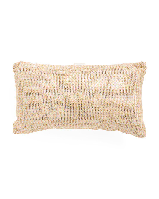 14x24 Indoor Outdoor Natural Fiber Pillow | TJ Maxx