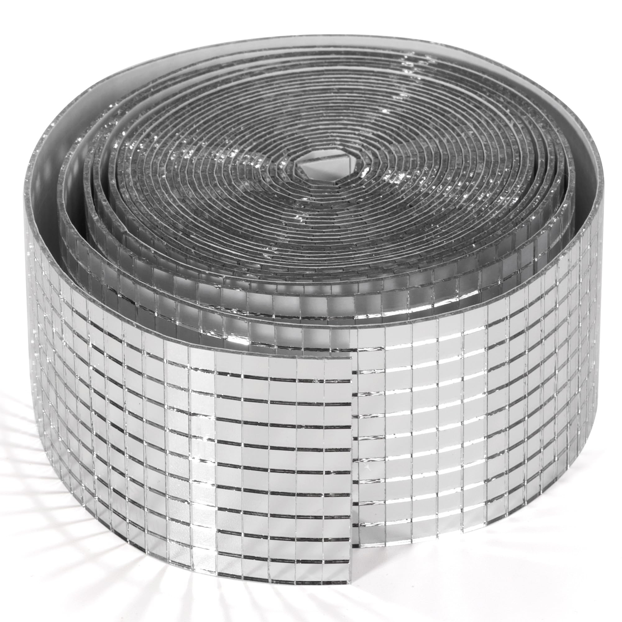 PP OPOUNT 10000 PCS Mini Disco Tiles, 1 Roll 5 x 5 mm Self-Adhesive Disco Ball Tiles, Glass Mirro... | Amazon (US)